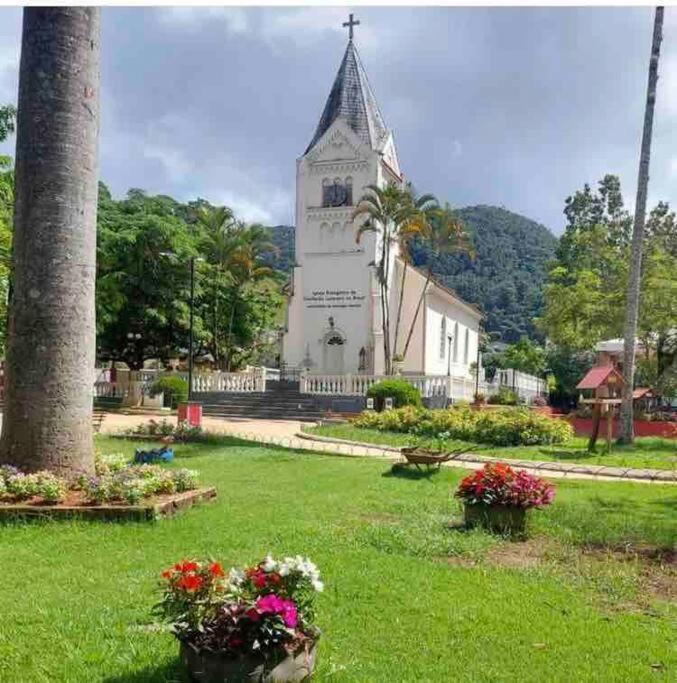 Casa Centro Com Estacionamento-500m Da Rua Do Lazer, Ideal P Casais Ou Ate 4 Pessoas * Domingos Martins